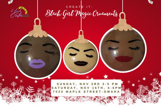 Create It: Black Girl Magic Ornament Class